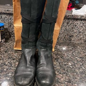 Via Spiga Black Boots